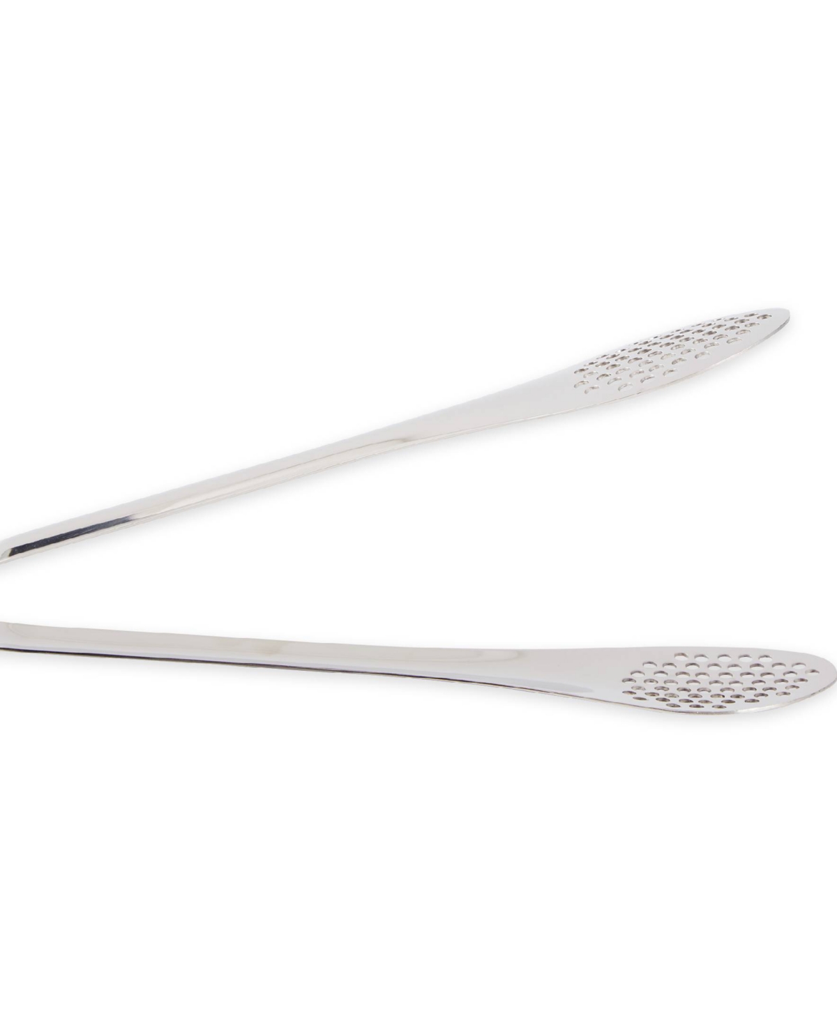 Rsvp International Endurance 18/8 Stainless Steel 10" Large Straining Tongs In Silver