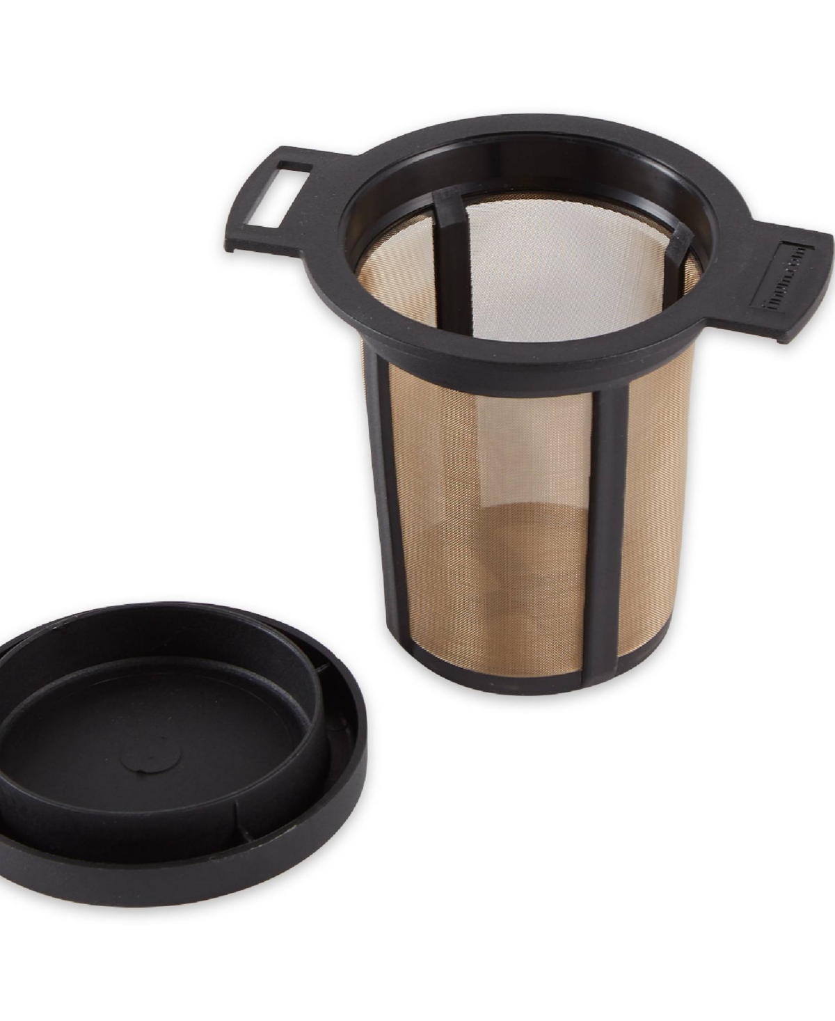 Shop Rsvp International Endurance Stainless Steel And Plastic Medium Finium Tea Brewing Basket In Black