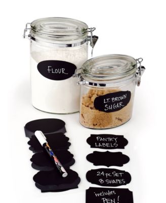 Silicone 31 Piece 3.5 x 2"Spice Label and Chalk Marker Set