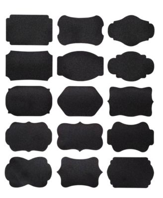 Silicone 31 Piece 2.25" x 1.5" Spice Label and Chalk Marker Set