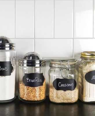 Silicone 31 Piece 3.5 x 2"Spice Label and Chalk Marker Set