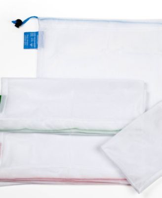 Polyester 3 Piece 12" x 16.25" Mesh Produce Bags Set