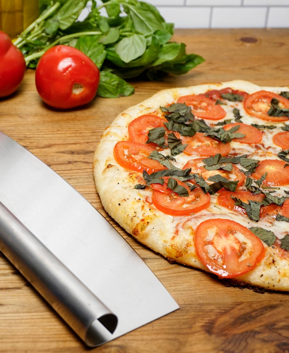 Shop Rsvp International Endurance Stainless Steel 13.8x3.3" World Class Pizza Cutter 13.8x3.3" In Gray