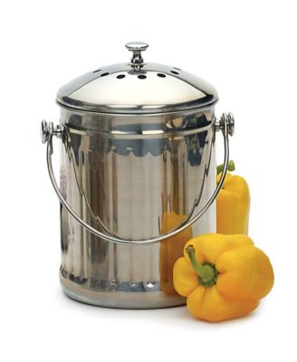 Endurance Stainless Steel 1 Gallon Compost Pail