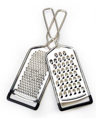 Endurance Stainless Steel 2 Piece 10"x3" Hand Held Cheese Grater