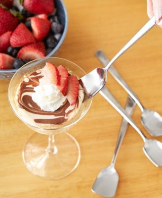 Endurance Stainless Steel 4 Piece 6" Ice Cream Spoons Set