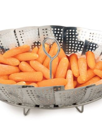 Endurance Precision Pierced Stainless Steel 9.5" Vegetable Steamer
