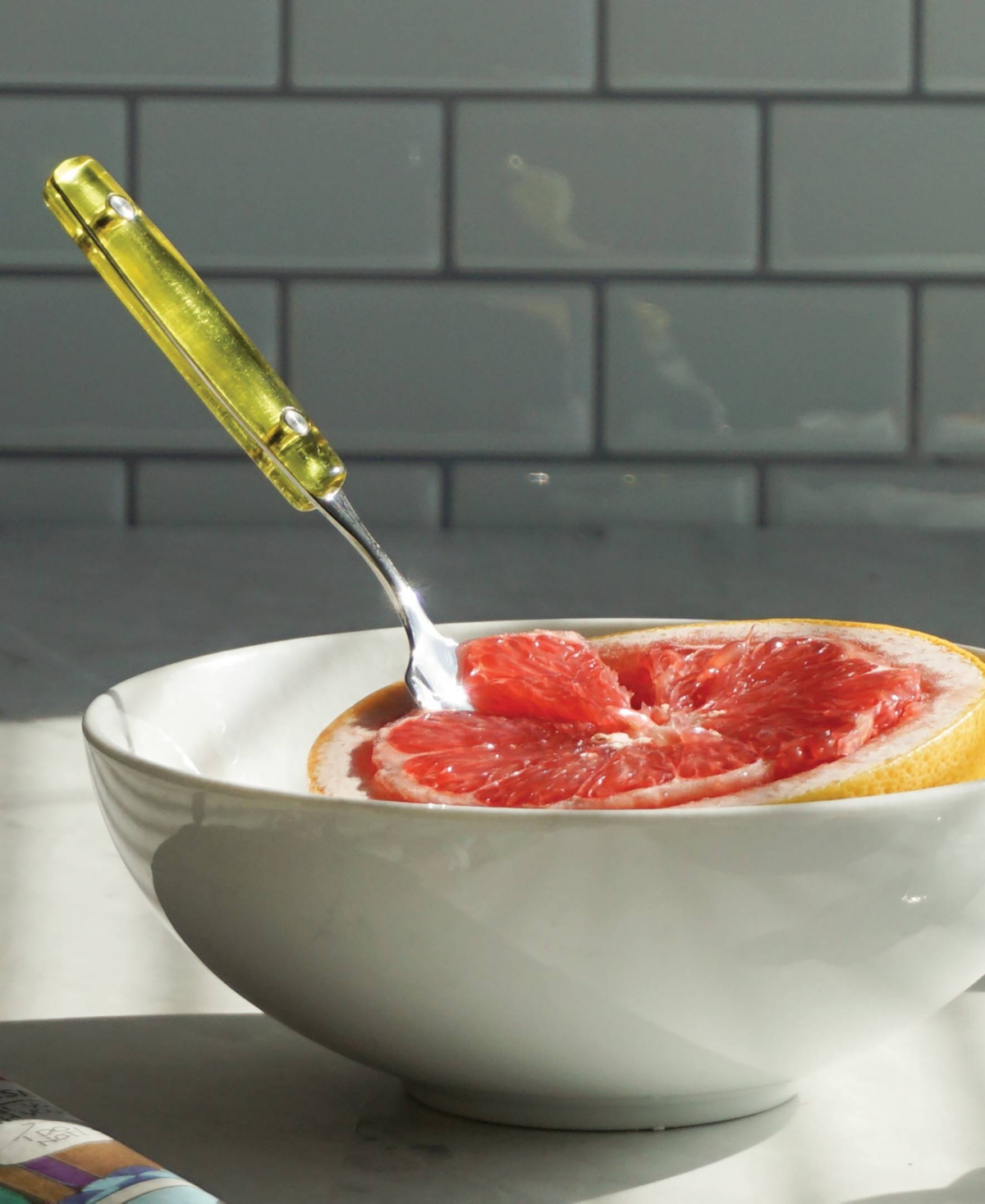 Shop Rsvp International Endurance 2 Piece 6" Stainless Steel Grapefruit Spoon Set In Silver