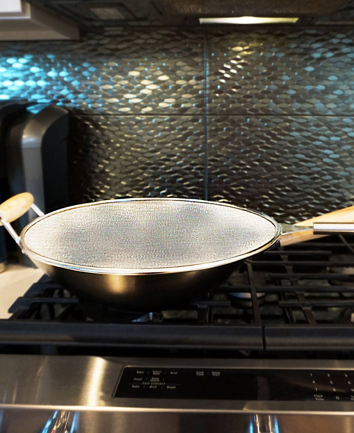 Rsvp International Endurance Stainless Steel 15" Diameter Splatter Screen In Gray