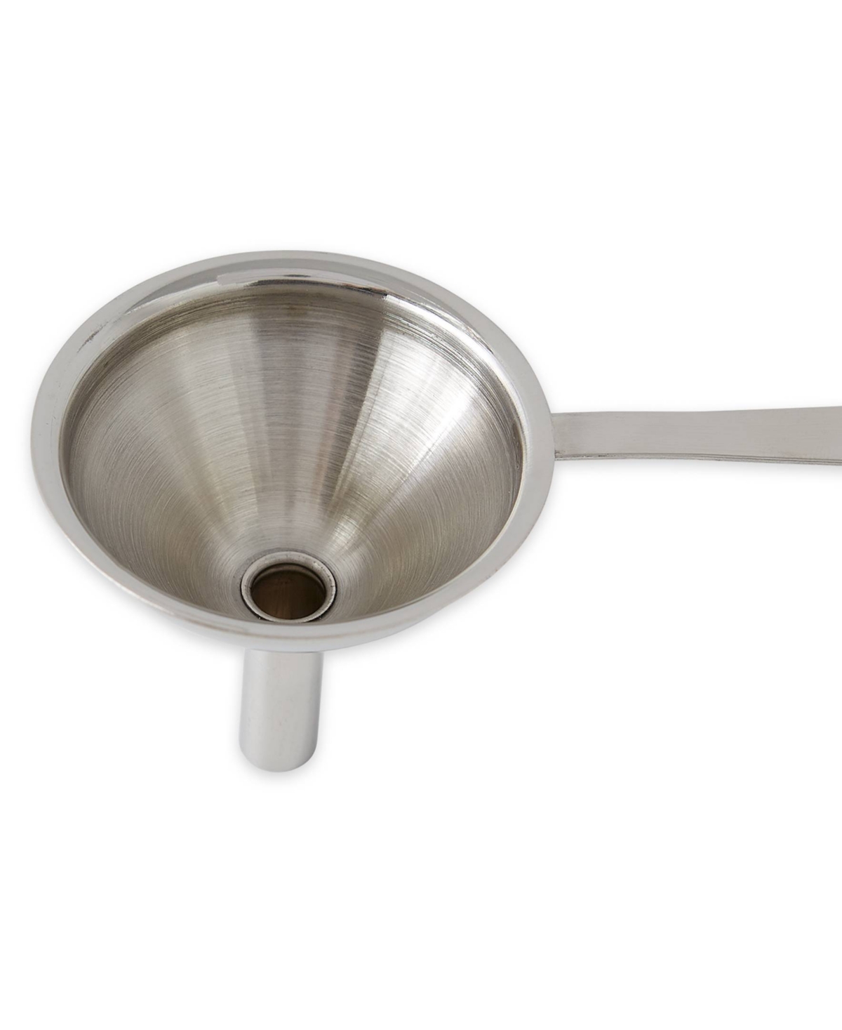 Shop Rsvp International Endurance Stainless Steel 3 Piece 3" D Mini Funnel Set In Gray