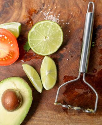 Endurance 18/8 Stainless Steel 3x2x7" Avocado Masher