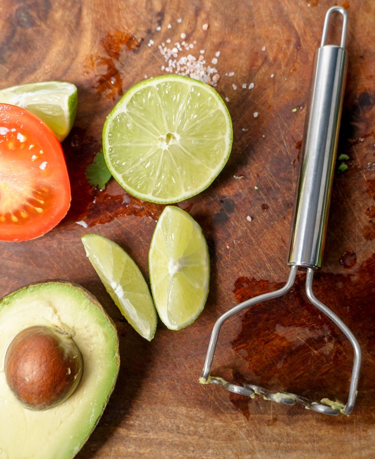 Rsvp International Endurance 18/8 Stainless Steel 3x2x7" Avocado Masher In Silver
