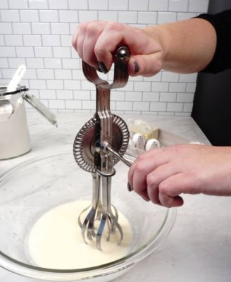 Endurance Stainless Steel Acrylic 13x5x4" Red Antique Egg Beater - Red 13x5x4"