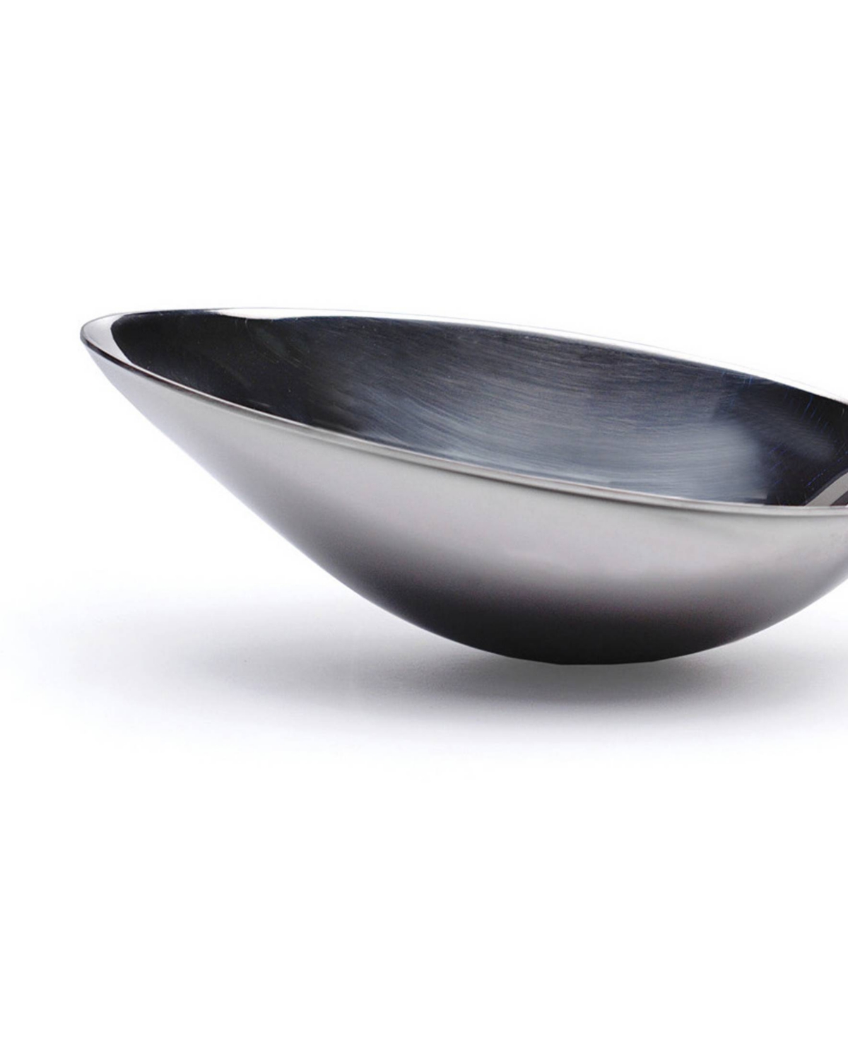 Shop Rsvp International Endurance Stainless Steel 1 Cup Single Oval Measuring Scoop In Gray