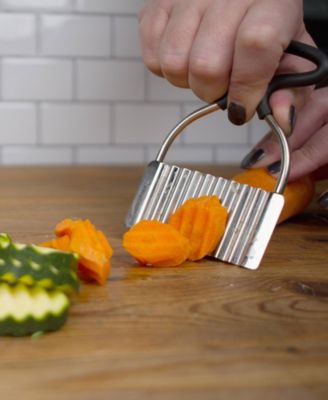 Endurance Stainless Steel 4.5" x 3" Crinkle Cutter