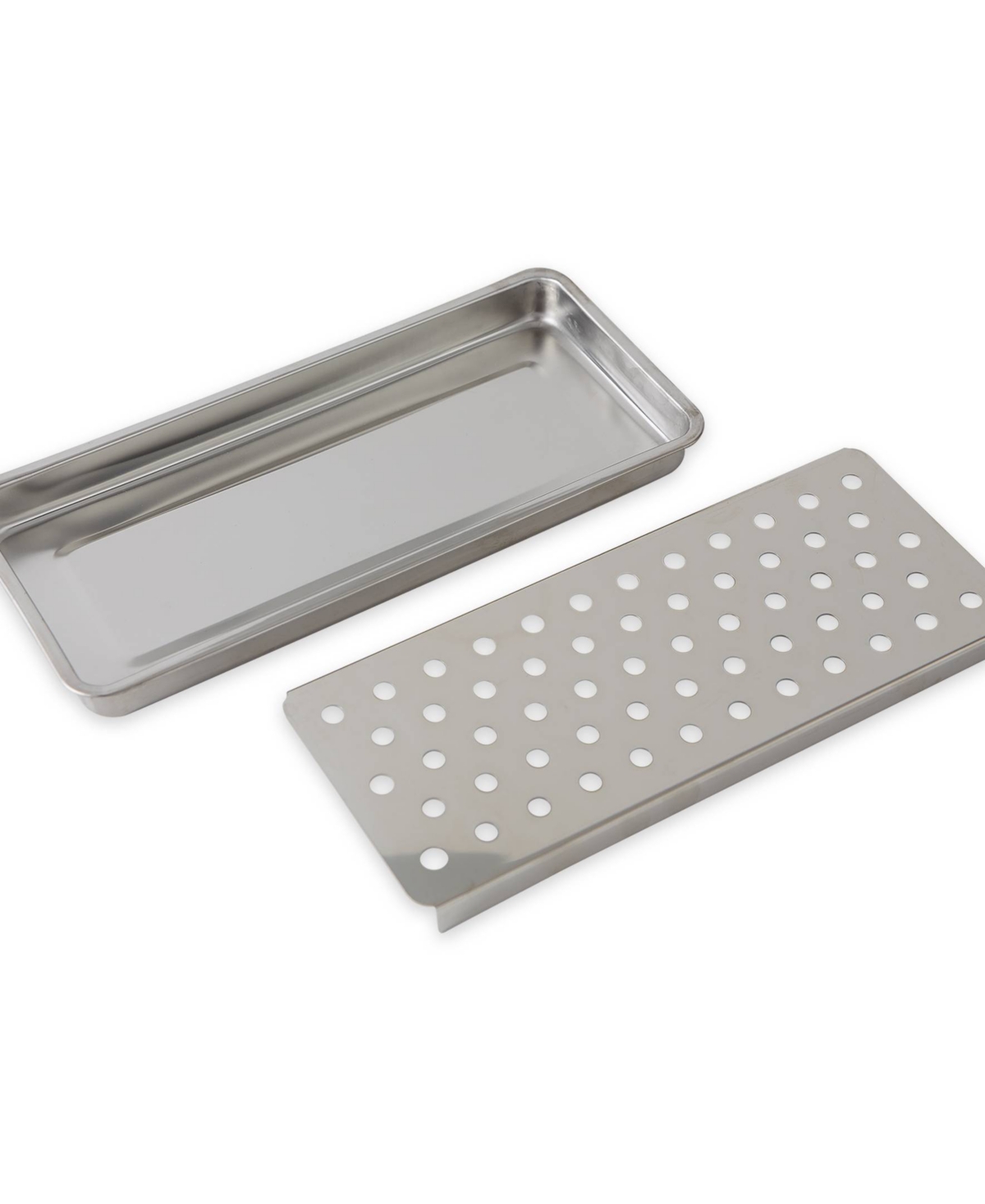 Shop Rsvp International Endurance Stainless Steel 9.75x4.75" Endurance Sink Tray In Silver