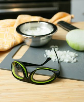 Plastic 5.5" x 6.5" x 1.5" Onion Goggles - Black Frame