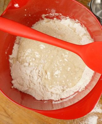 Silicone Coated Steel 11" x 2.25" Ela Series Red Spoon