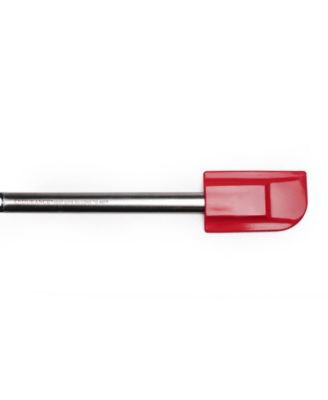 Endurance Stainless Steel Silicone 10" x 2" Red Spatula