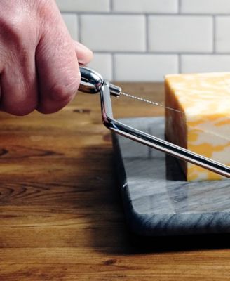 Marble Grey Marble 9"x8" Cheese Slicer