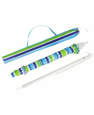 6.5FT Patio Beach Umbrella Sun Shade Tilt