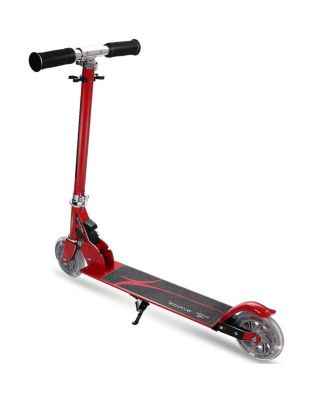 Folding Aluminum 2 Wheel Kids Kick Scooter Adjustable Height LED Light Up