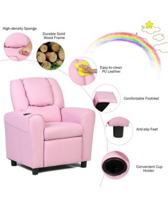 Kids Recliner Armchair Children's Furniture Sofa Couch Chair