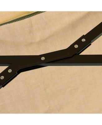 15' Market Outdoor Umbrella Double-Sided Twin Patio Umbrella with Crank