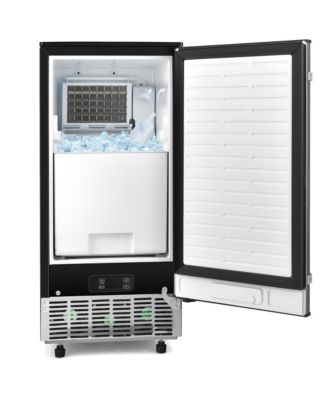 Ice Maker Free-Standing/Under Counter Machine 80lbs/Day w/ Light