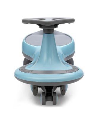 Wiggle Car Ride-on Toy w/ Flashing Wheels for Toddlers and Kids