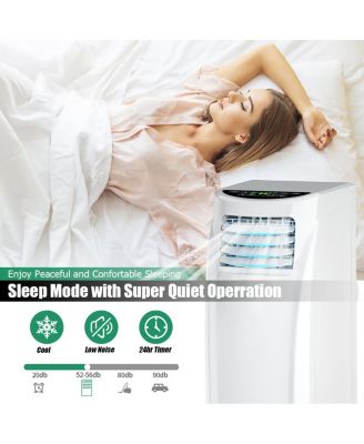 8,000BTU Portable Air Conditioner & Dehumidifier Function Remote