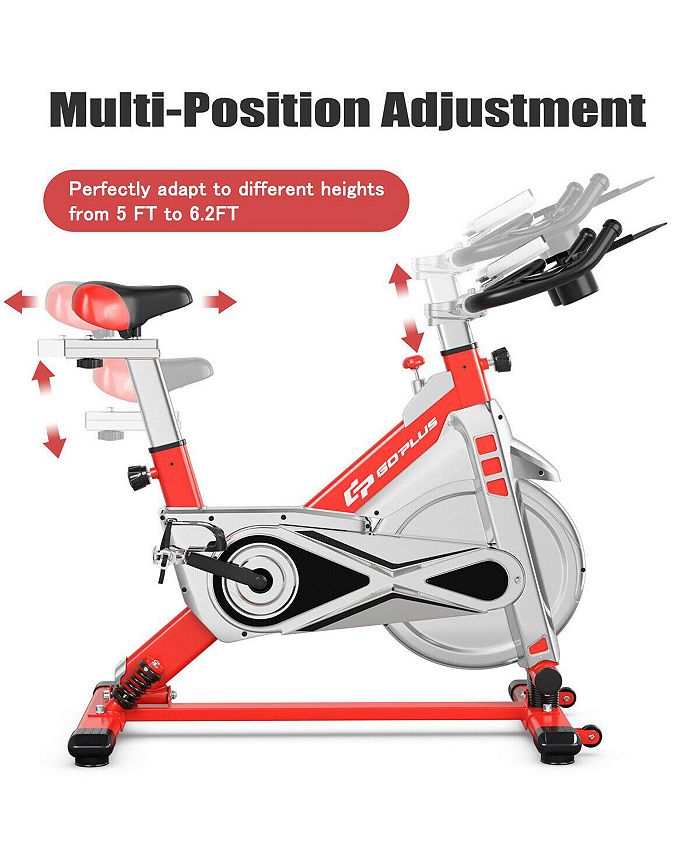 Costway Indoor Stationary Exercise Cycle Bike Bicycle Workout Macy's