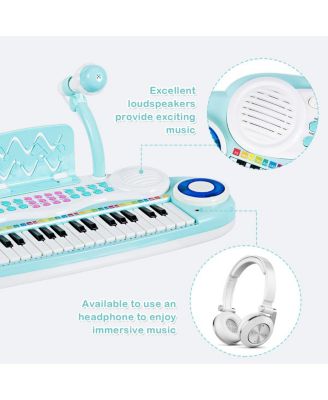 37-Key Toy Keyboard Piano Electronic Musical Instrument