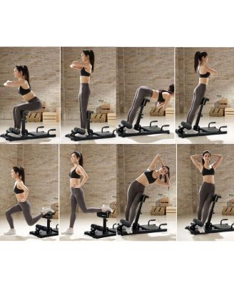 8-in-1 Multifunction Squat Machine Deep Sissy Squat Home Gym