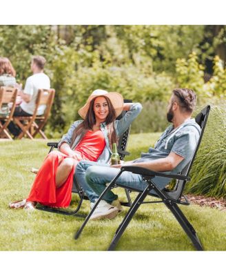 Zero Gravity Chair Oversize Lounge Chair Patio Heavy Duty Folding Recliner