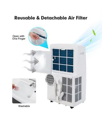 12000 BTU Portable Air Conditioner 4-in-1 Air Cooler