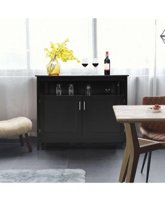 Kitchen Sideboard Buffet Server Cupboard Storage Cabinet with 2 Doors