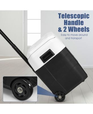 42 QT Portable Car Refrigerator Dual-Zone Car Cooler