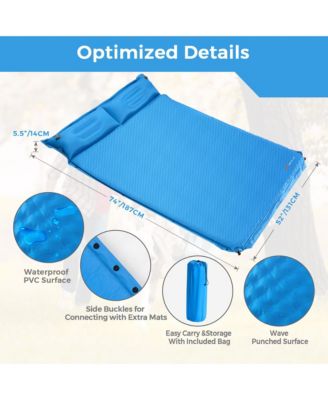 Full Size Self-Inflating Camping Mat Outdoor Sleeping Pad