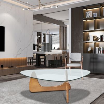 Home Modern Triangle Coffee Table