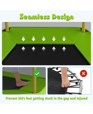 7 Feet Kids Recreational Bounce Jumper Trampoline