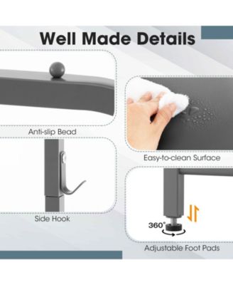 Free Standing Closet Organizer with Removable Drawers and Shelves