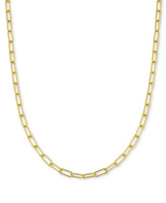 Paperclip Link Chain Necklaces Created For Macys