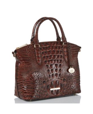 Duxbury Medium Leather Melbourne Satchel Bag