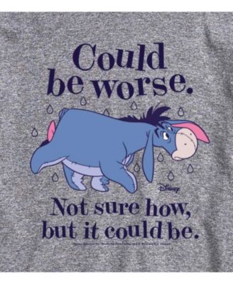 Hybrid Apparel Could Be Worse Eeyore Men's Short Sleeve Tee