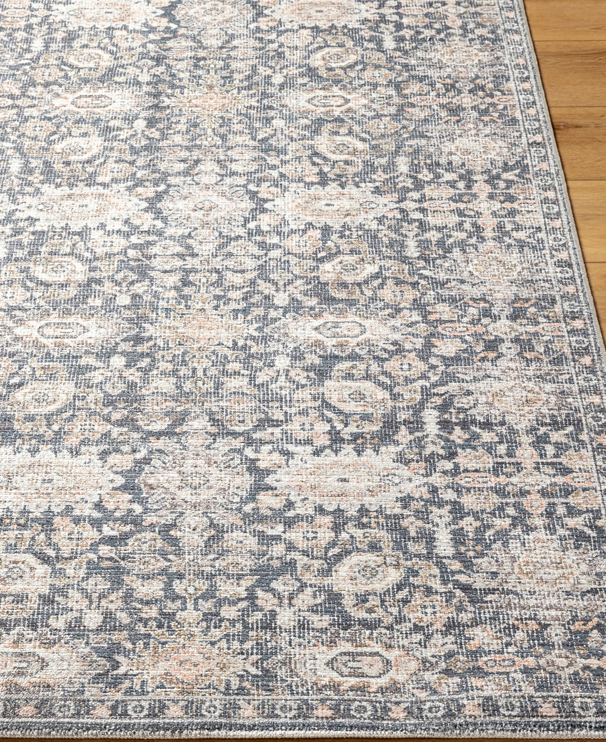 Surya Livabliss Marlon 497300 7'9"x10' Area Rug In Black
