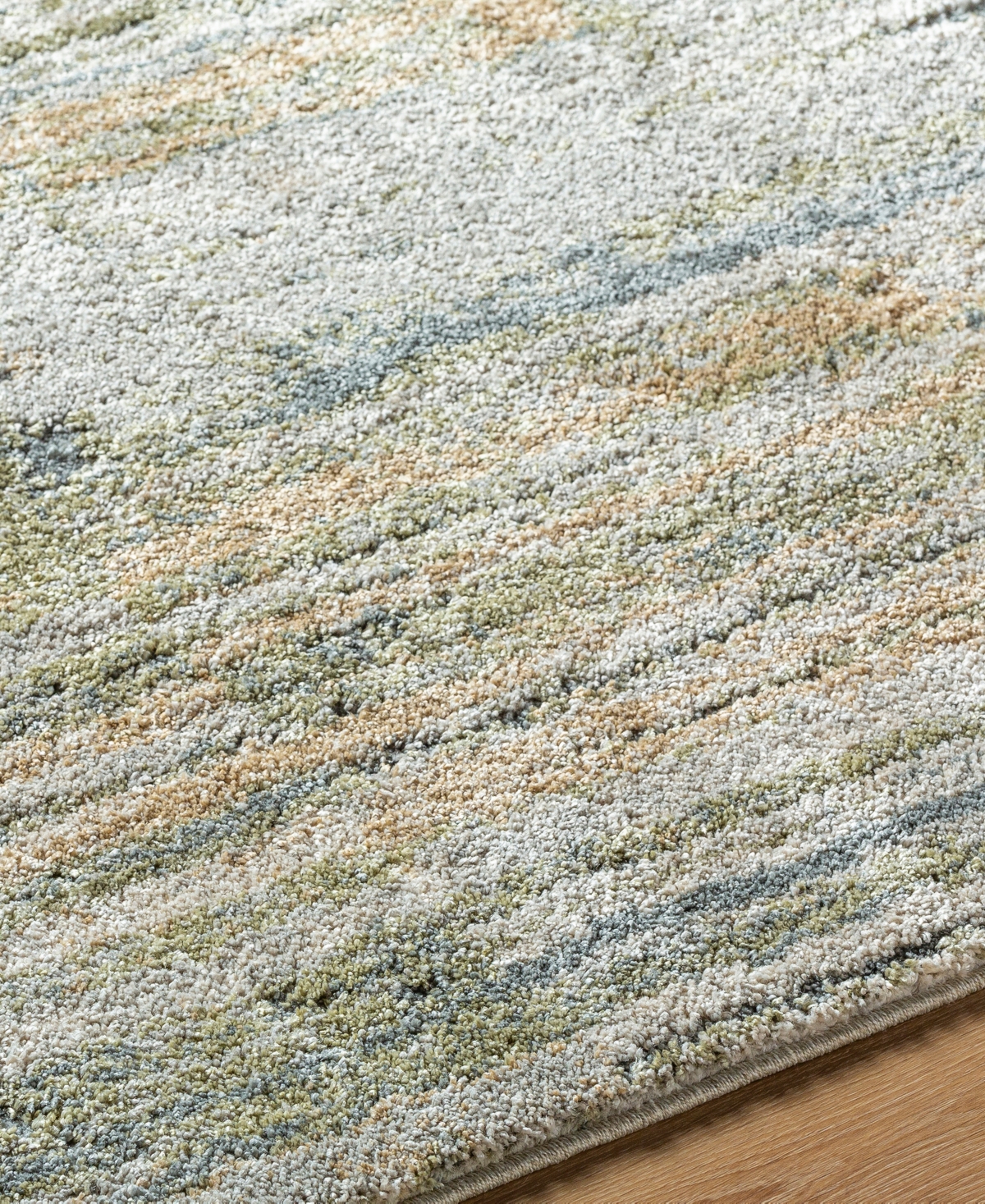 Surya Avellino 529566 2'x2'11" Area Rug In Silver