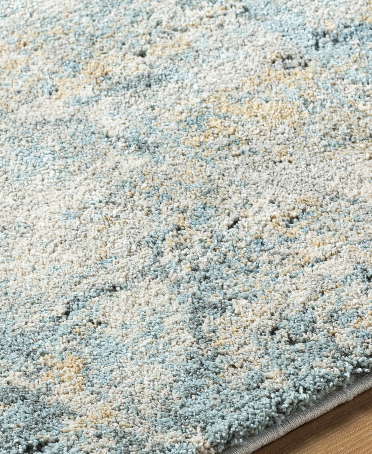 Surya Avellino 528167 7'10"x10' Area Rug In Silver
