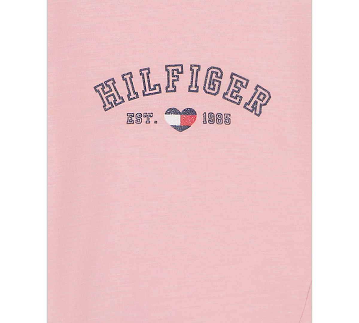 Tommy Hilfiger Toddler and Little Girls Ruffle-Hem Logo Tunic & Logo-Print Leggings, 2 Piece Set