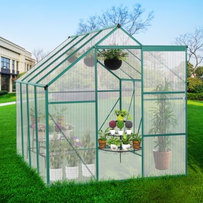 6 X 8 FT Outdoor Patio Greenhouse
